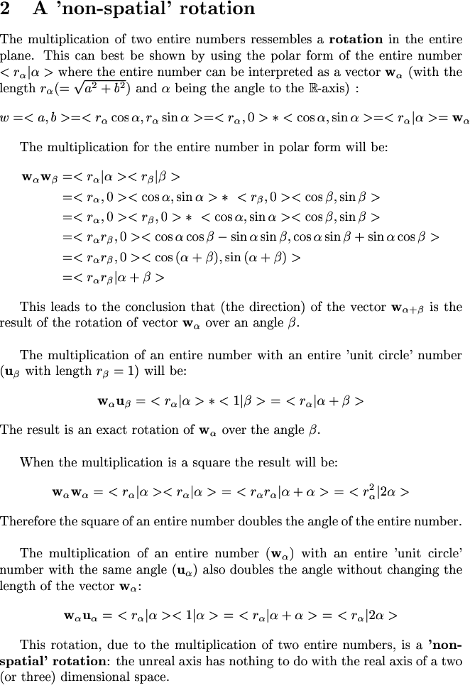 A 'non-spatial' relation